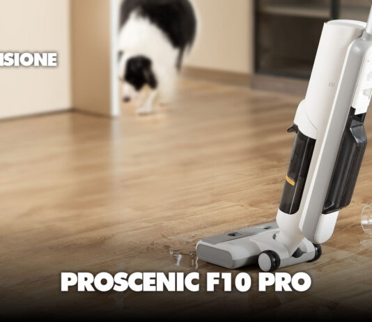 recensione proscenic f10 pro lavapavimenti aspirapolvere