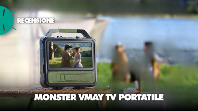 recensione tv portatile monster vmay