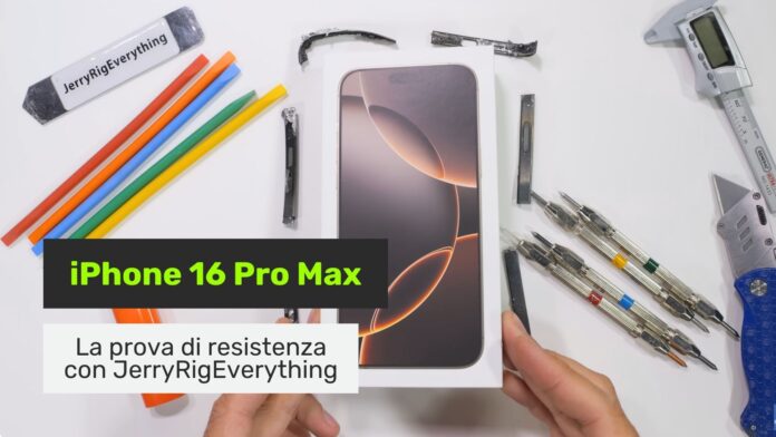 iPhone 16 Pro Max test resistenza 5