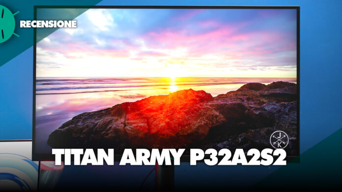 recensione Titan Army P32A2S2 monitor gaming economico 240 hz test qualità migliore prezzo sconto coupon italia console