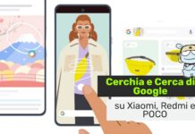 xiaomi redmi poco google cerchia e cerca