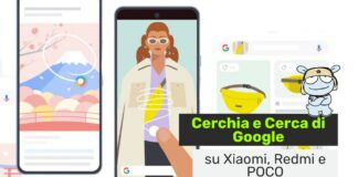 xiaomi redmi poco google cerchia e cerca