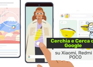 xiaomi redmi poco google cerchia e cerca