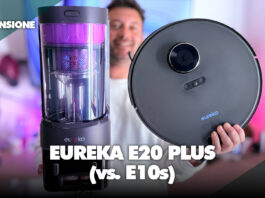 Recensione Eureka E20 Plus vs e10 robot aspirapolvere autosvuotamento autopulente economico potente compatto caratteristiche mop prezzo coupon sconto italia