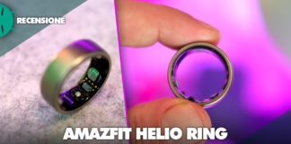 Recensione amazfit helio ring anello smart cosa fa funzioni applicazione sensori rilevamento caratteristiche design batteria ricarica economico prezzo offerta italia coupon