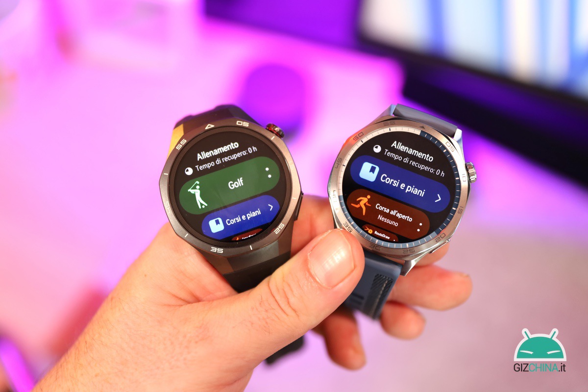 Recensione confronto Huawei Watch GT 5 pro vs standard smartwatch economico titanio iphone android fitness sonno cardiaco prezzo caratteristiche sconto offerta italia