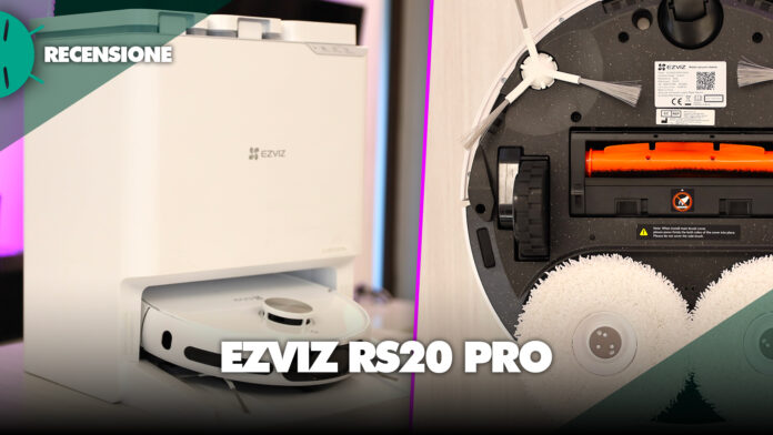 Recensione ezviz rs20 pro robot aspirapolvere lavapavimenti potente economico prestazioni potenza pa batteria home migliore prezzo italia