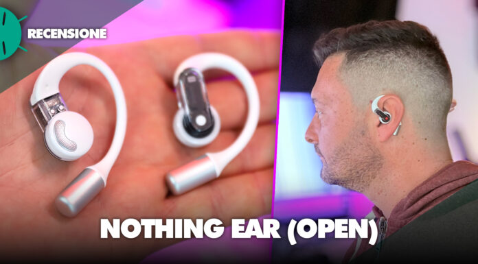 Recensione nothing ear open aperti auricolari bluetooth wireless senza filo suono confronto prezzo caratteristiche microfoni comodi italia