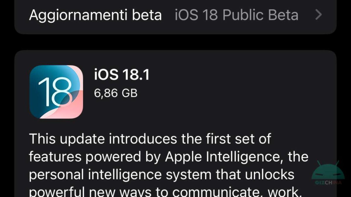 iOS 18.1