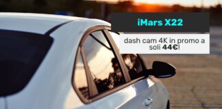 imars x22 codice sconto dash cam 4k