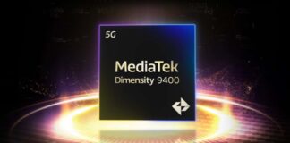 mediatek dimensity 9400