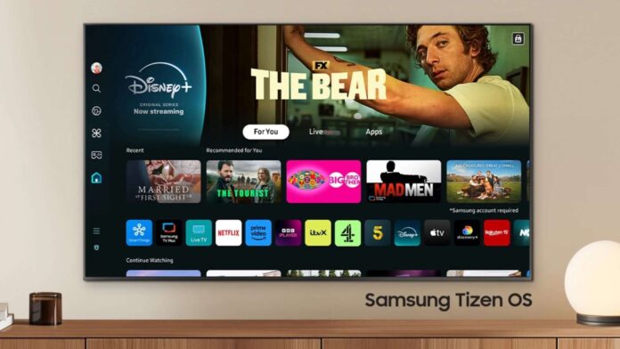 Samsung TV Tizen OS