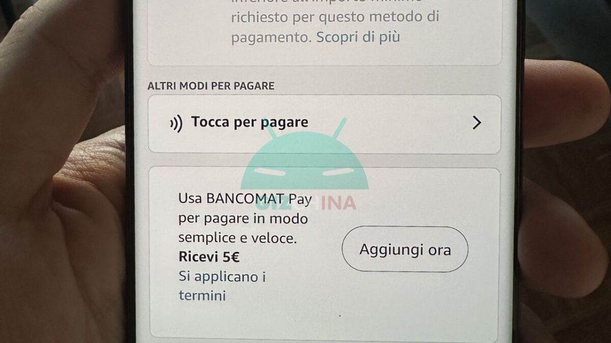 Amazon Tocca per Pagare pagamenti con NFC_2