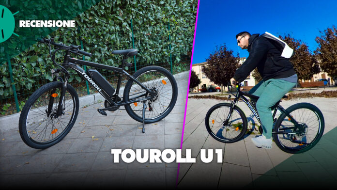 Recensione-Toutoll-U1-migliore-bici-elettrica-mountain-bike-città-pieghevole-economica-potente-autonomia-batteria-sconto-prezzo-offerta-italia-COPERTINA