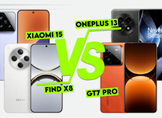 xiaomi 15 vs oppo find x8 vs oneplus 13 vs realme gt7 pro