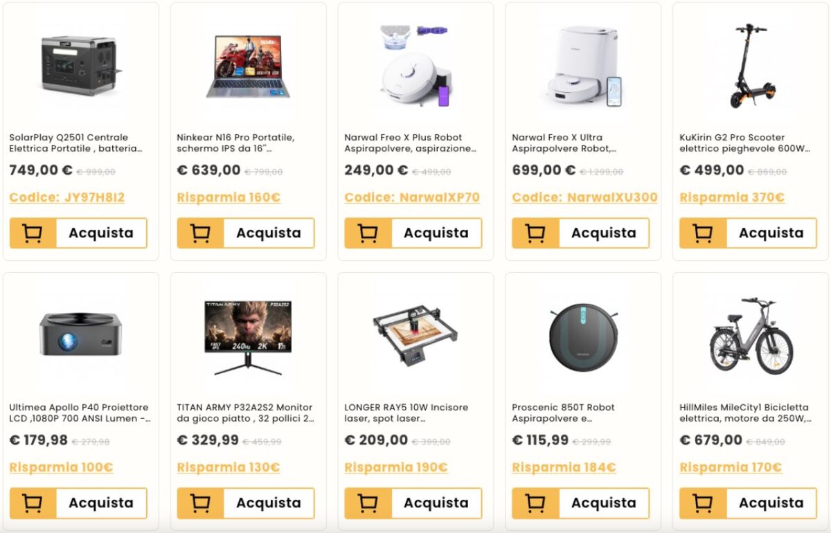 offerte geekmall