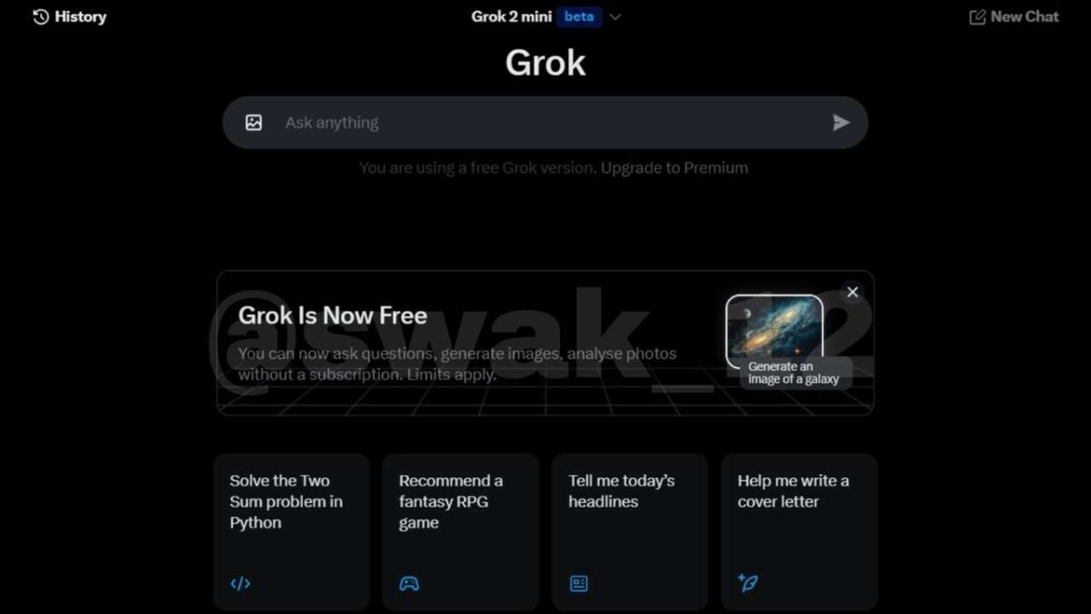 Twitter X Grok